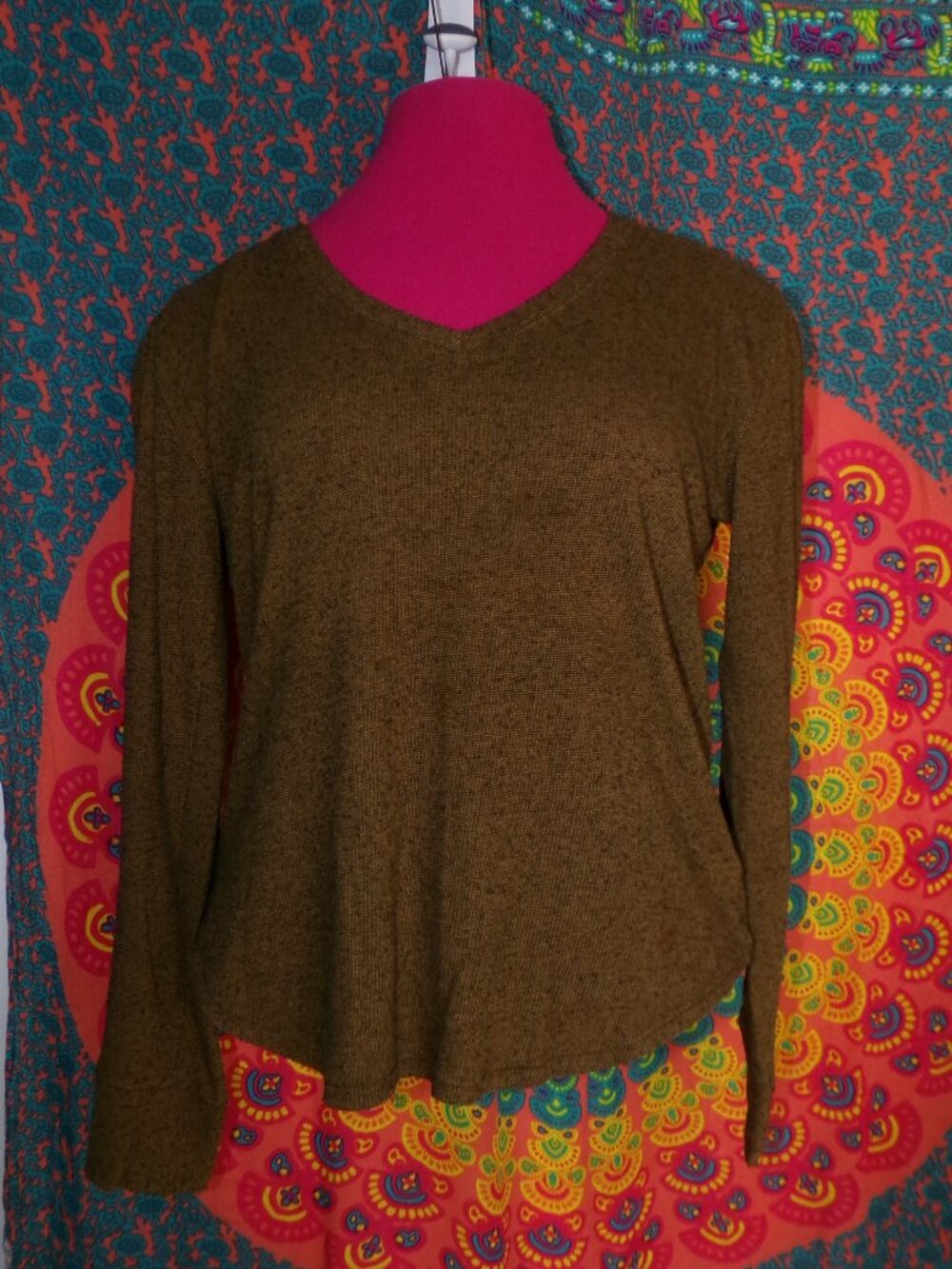 BDG Urban Outfitters Brown/Black Sweater Sz SP